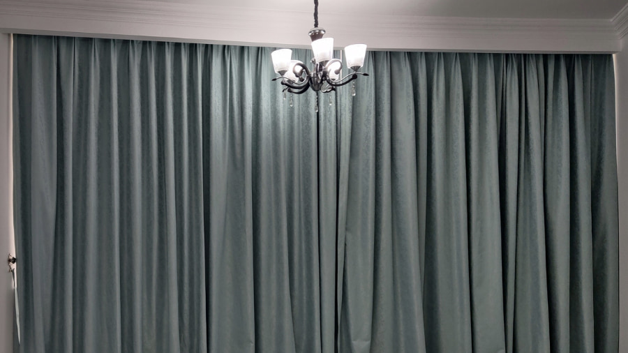 Blackout Motorized Curtains 